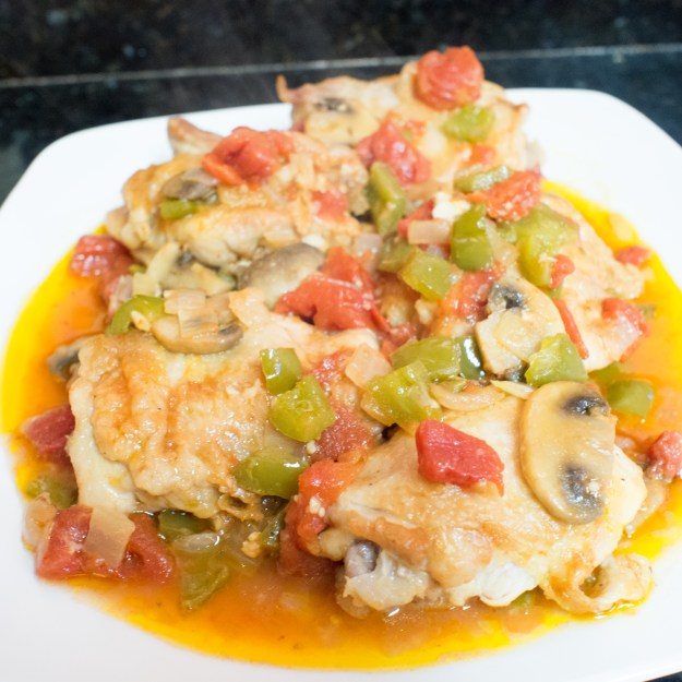 Lovely Italian Chicken and Tomato Dish