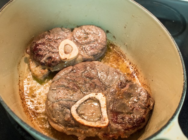 See, they can brown without flour!