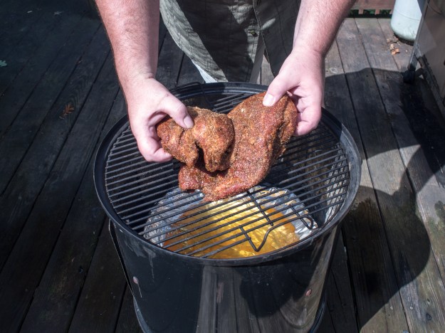 Pork Butt on Smoker